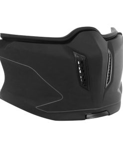 Mentonniere Amovible Mt Pour Casque Trial Streetfighter Sv Uni Noir Mat (Ancien Modele )
