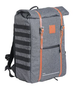 Sacoche Arriere Velo Laterale Sac A Dos Zefal Urban Backpack Gris 27L Fixation Sur Porte Bagage (30X45X13) - Fabrique En Materiau Recycle