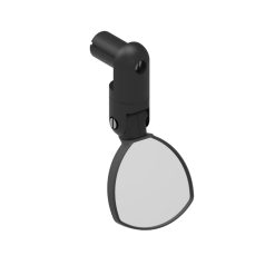 Retroviseur Velo Gauche Ou Droit Zefal Spin 25 Rabattable Fixation Extremite Cintre Guidon (Utilisation Route) (Miroir 25Cm2) 60X125X22 mm