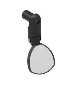 Retroviseur Velo Gauche Ou Droit Zefal Spin 25 Rabattable Fixation Extremite Cintre Guidon (Utilisation Route) (Miroir 25Cm2) 60X125X22 mm