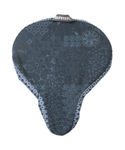 Couvre Selle Velo Basil Boheme Waterproof Bleu Indigo (28X23Cm)