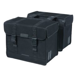 Sacoche Arriere Velo Double Basil Kavan 58L Noir (37X24X33Cm)