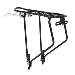 Porte Bagage Velo Arriere A Tringles Double Gravity Alu Noir Reglable 29"-27.5"-26''