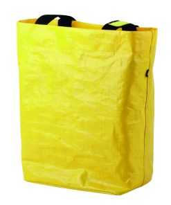 Sacoche Arriere Velo Laterale Jaune (Materiau Recycle) Fixation Porte Bagage Sur Crochet Charge Maximale 5Kg