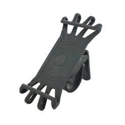 Support Smartphone-Telephone Coolride Silicone Universel Avec Fixation Clips (Vendu Sur Carte)