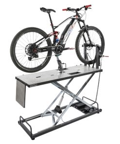 Table - Pont Elevateur - Pied Reparation Velo Officine Parolin Agilis Power Electrique Avec Utilisation Batterie (Livre Sans Le Support Guidon Ref 149840) Ideal Pour Vae, Fat Bike ... -Gist-