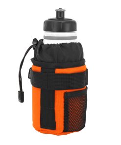 Porte Bidon Emfiss Noir-Orange Pour Vae Fixation Potence et Cintre Guidon
