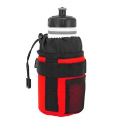 Porte Bidon Emfiss Noir-Rouge Pour Vae Fixation Potence et Cintre Guidon