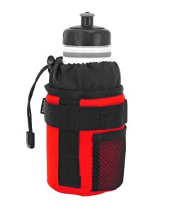 Porte Bidon Emfiss Noir-Rouge Pour Vae Fixation Potence et Cintre Guidon