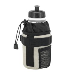 Porte Bidon Emfiss Noir-Kaki Clair Pour Vae Fixation Potence et Cintre Guidon