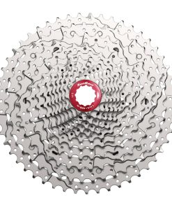 Cassette 12V. Sunrace Mz800 11-51 VTT Compatible Shimano Metallic Argent (Livre En Boite) (11-13-15-17-19-21-24-28-33-39-45-51)