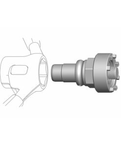 Outil Pro Demonte Ecrou Cyclus Pour Vae Yamaha Giant Compatible Avec L'Outil Snap.In 179967 Ou Cle 32mm