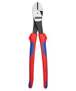 Pince Coupante Pro Knipex Robuste 250mm Gris Antirouille Pour Epaisseur de Materiau de 3,0 A 4,6mm Avec Poignee Ergonomique (74 02 250) -Made In Germany-