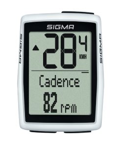 Compteur Sigma Bc 12.0 Wl Sans Fil Noir Avec Cadence Pedalage ( 12 Fonctions)
