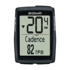 Compteur Sigma Bc 14.0 Wl Sans Fil Noir Avec Cadence Pedalage ( 17 Fonctions)