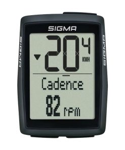 Compteur Sigma Bc 14.0 Wl Sans Fil Noir Avec Cadence Pedalage ( 17 Fonctions)