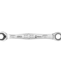 Cle Mixte-Plate A Cliquet Wera 6000 Joker 15 mm (Avec Fonction Retenue) Chrome Moly (Vendu A L'Unite) -Marque Allemande Pour Les Ateliers-