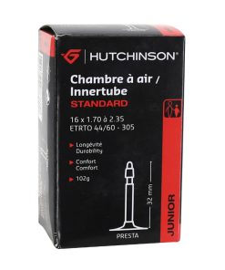 Chambre a Air Velo 16 X 1.70-2.35 Hutchinson Valve Presta 40mm