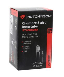Chambre a Air Velo 16 X 1.70-2.35 Hutchinson Valve Standard 40mm