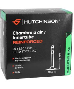 Chambre a Air Velo 26 X 2.30-2.85 Hutchinson Reinforced Koloss Valve Presta 48mm