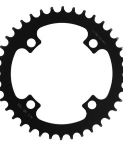 Plateau Vae-E-Bike 4 Branches D.104 Pour Bosch Miche 38 Dents Mono Noir Acier 8-9-10V