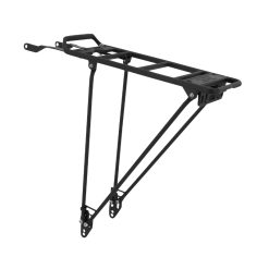 Porte Bagage Velo Arriere A Tringles Pletscher Werso Alu Noir 26"-28"-700C Compatible Systeme Mik Gamme Basil -Poids Maxi 27Kgs