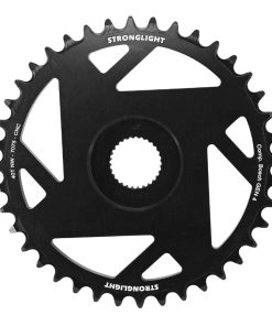 Plateau Vae-E-Bike Direct Mount Pour Bosch Stronglight -4- 40 Dents Mono Noir Alu 7075 (4Ème Generation) Narrow Wide