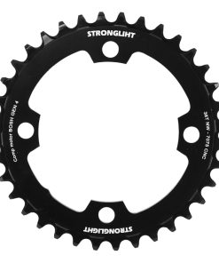 Plateau Vae-E-Bike 4 Branches D.104 Pour Bosch Stronglight -4- 36 Dents Mono Noir Alu 7075 (Pour Systeme 4Ème Generation) Compatible Avec Spider Ref 181118 Narrow Wide