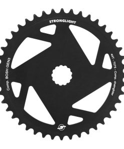 Plateau Vae-E-Bike Direct Mount Pour Bosch Stronglight -3- 44 Dents Mono Noir Alu 7075 (3Ème Generation)