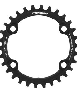 Plateau VTT 4 Branches D.96 Pour Shimano Slx Mt610 Stronglight 30 Dents Mono 12V. Noir