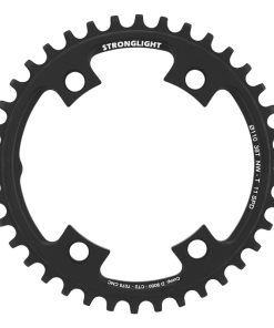 Plateau Gravel 4 Branches D.110 Pour Shimano Ultegra 6800 Stronglight Ct2 38 Dents Mono Noir Compatible Shimano Dura-Ace 9000 - 105 5800 11V. Narrow Wide