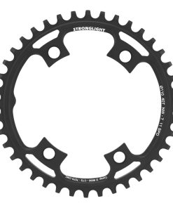 Plateau Gravel 4 Branches D.110 Pour Shimano Ultegra 6800 Stronglight Ct2 40 Dents Mono Noir Compatible Shimano Dura-Ace 9000 - 105 5800 11V. Narrow Wide