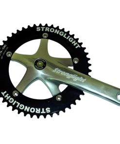 Pedalier Route Piste Stronglight Track 2000 Jis 165mm Plateau 46D. 1"1-8 (Fixie - Singlespeed) (Axe Carre 107mm) Plateau Diam 144