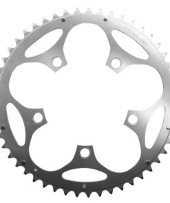 Plateau Route 5 Branches D.110 Stronglight Dural 51 Dents Exterieur Argent Type Shimano 8-9V.