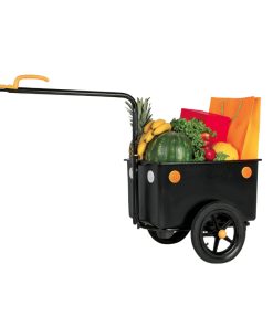 Remorque Velo Utilitaire Maxitrailer 60L (Dimensions Interieures L 60Cm X L 40Cm X H 33Cm) Avec Roues Fixation Tige de Selle