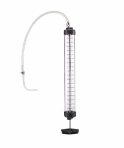 Seringue Huile-Petrole-Gazole-Fuel Pressol Transparent Gradue 1000 ml Avec Flexible et Bec Coude (Vendu A L'Unite)