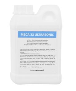 Detergent Nettoyeur-Bac Ultrasons Professionnel Meca33 1L (Pieces Motos et Pieces Velos) (Dilution 2%)