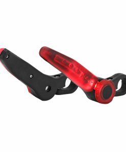 Embout de Cintre Guidon A Piles Newton Noir Avec Eclairage Integre (Paire) (Offre Speciale)
