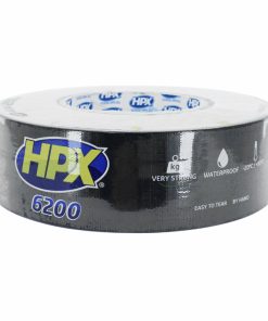 Ruban Adhesif Hpx Toile 6200 Noir 48mm X 50M