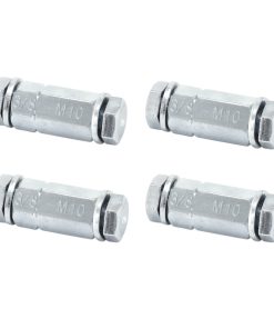 Rallonge Axe de Roue Arriere 10X100 et 3-8 Pour Monter Stabilisateur (2 Paires) - Pour Velo Equipe de Derailleur