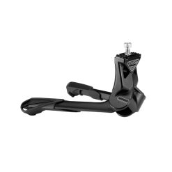 Bequille Velo Double Centrale Ursus Jumbo 26" Pliable Alu Noir (275mm) - Supporte Poids 100Kgs (Livre Sur Carte)