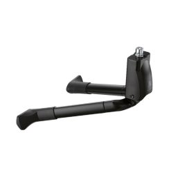 Bequille Velo Double Centrale Ursus Big Foot 26" Pliable Alu Noir (275mm) - Supporte Poids 50Kgs (Livre Sur Carte)