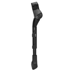 Bequille Velo Laterale Arriere Ursus King Evo Rear 24-28'' Noir Reglable Fixation 2 Vis Sur Base Entraxe 18mm - Supporte 35Kgs (Livre Sur Carte)