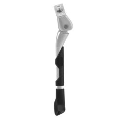 Bequille Velo Laterale Ursus King Evo Argent 24-28" Renforce Reglable - Support 35Kgs (Livre Sur Carte)