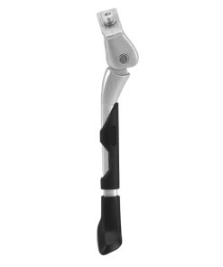 Bequille Velo Laterale Ursus King Evo Argent 24-28" Renforce Reglable - Support 35Kgs (Livre Sur Carte)