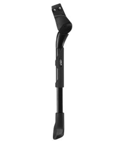 Bequille Velo Laterale Arriere Ursus King Evo 27.5-29'' Noir Reglable Fixation 2 Vis Sur Base Entraxe 18mm - Supporte 35Kgs (Livre Sur Carte)