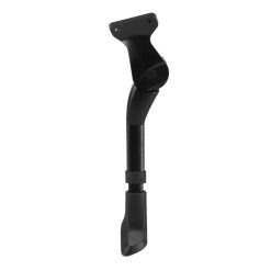 Bequille Velo Laterale Arriere Ursus King Mini 16-20-24'' Noir Reglable Fixation 2 Vis Sur Base Entraxe 40mm - Supporte 35Kgs (Livre Sur Carte) (Compatible Leader Fox)