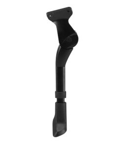 Bequille Velo Laterale Arriere Ursus King Mini 16-20-24'' Noir Reglable Fixation 2 Vis Sur Base Entraxe 40mm - Supporte 35Kgs (Livre Sur Carte) (Compatible Leader Fox)