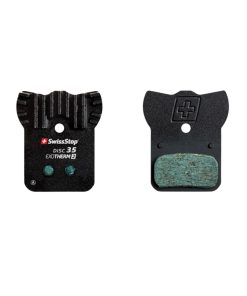 Plaquette de Frein Route - VTT SRAM Red et Force Etap Axs, Level Ultimate et Tlm B1 (Swissstop Exotherm Avec Ailettes Refroidissement - Disc 35) (Paire Sur Carte) - Compatible Vae