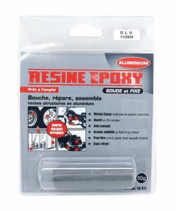 Epoxy Resine-Colle Blister Pressol 50G Aluminium 145X30mm (Vendu A L'Unite)